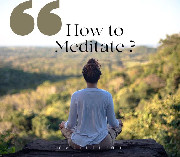 How to meditate